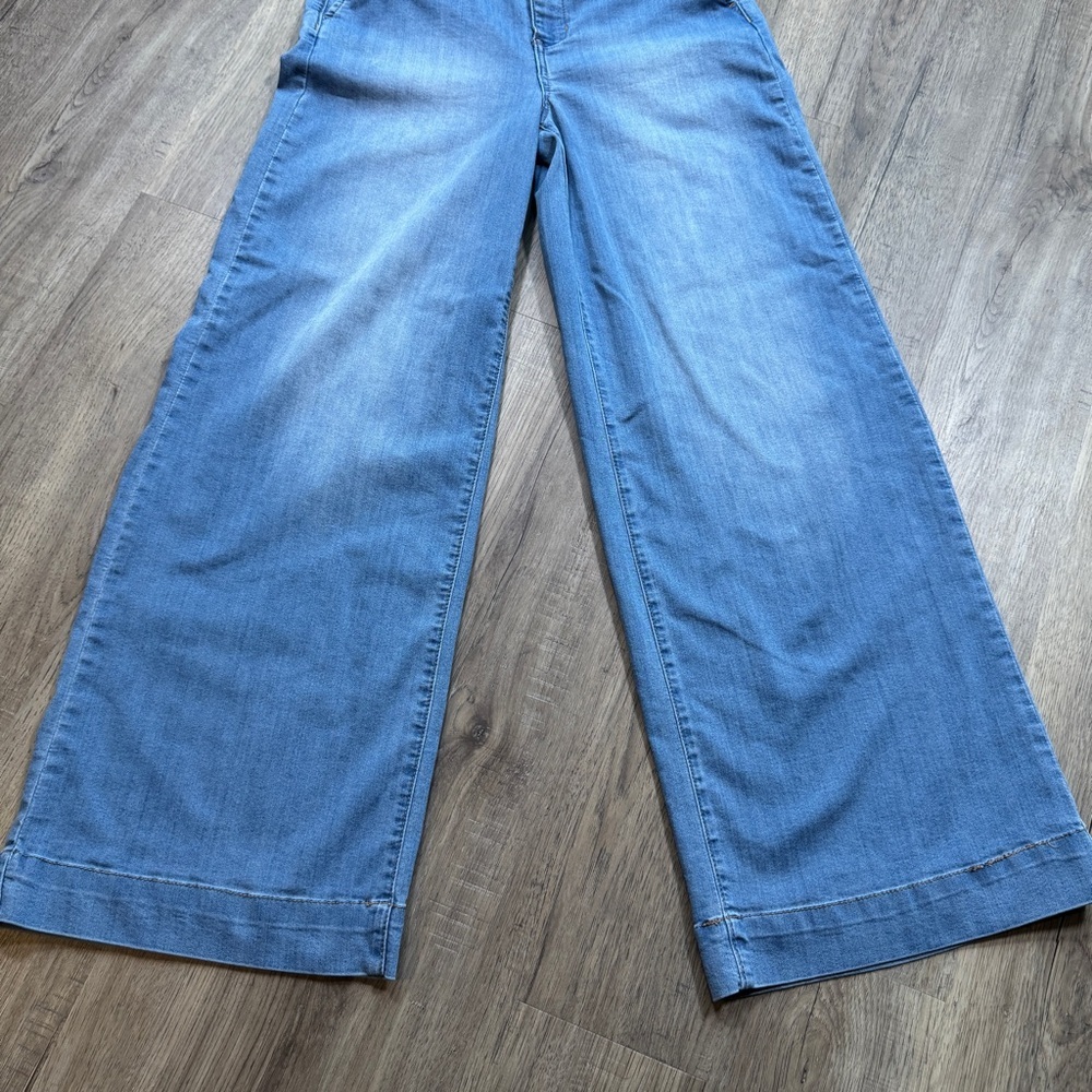 BCBGeneration High Rise Trouser Wide Leg Jeans - Size 11/30 - Picture 11 of 16